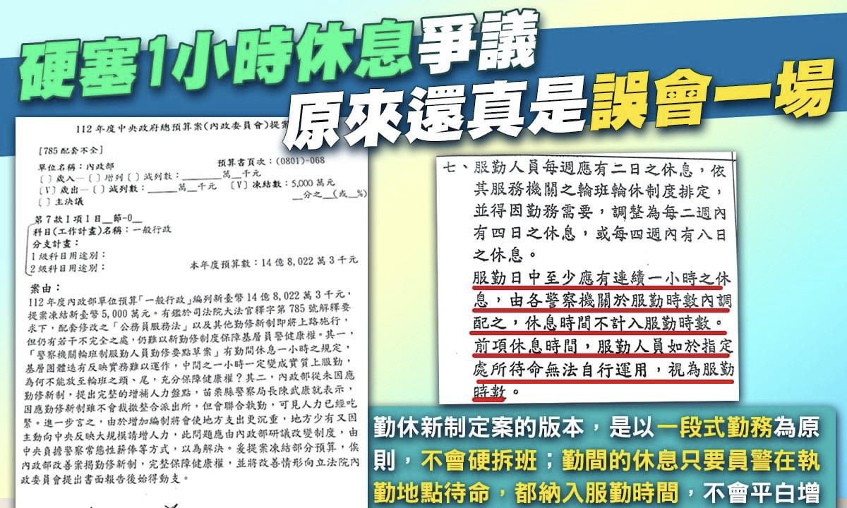 游毓蘭》硬塞一小時休息原來是誤會一場！