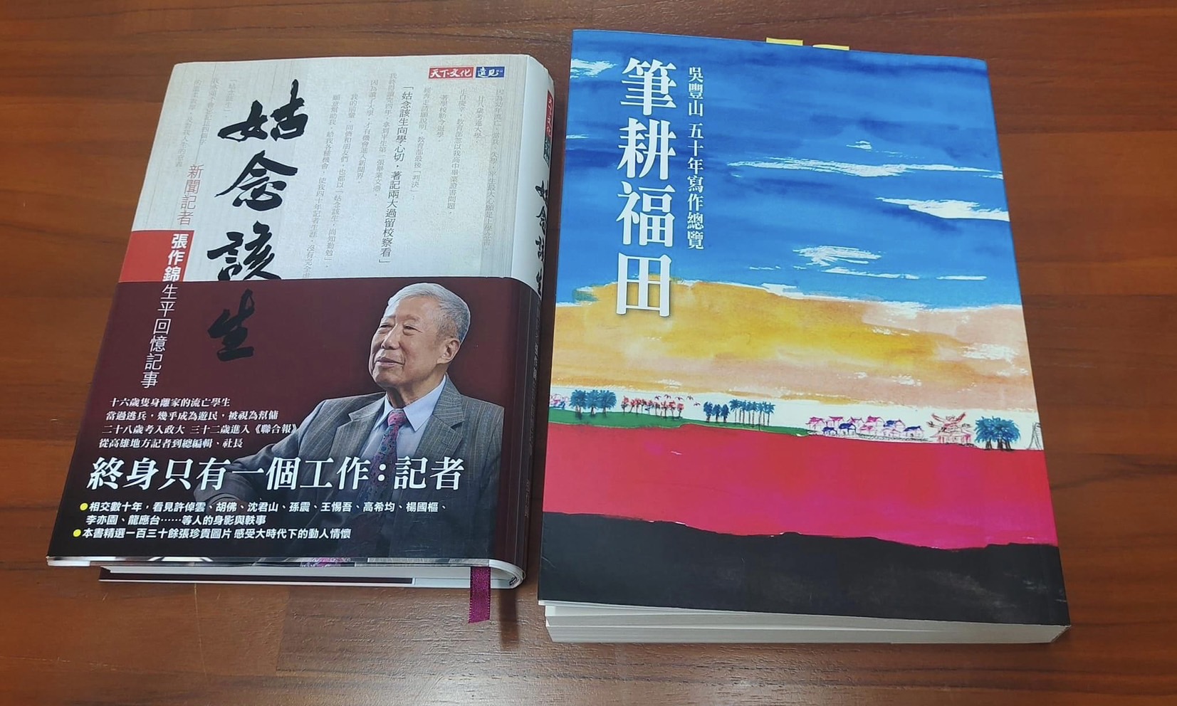 蔡詩萍》啊，這兩條平行宇宙的家國思維！—讀張作老與吳豐山兩位資深媒體人筆耕回憶錄有感