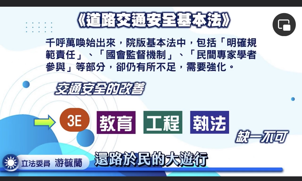 游毓蘭》臺灣何時能擺脫行人地獄？